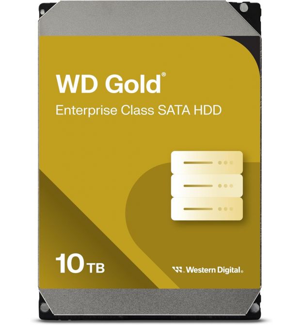 WD Жесткий диск 10TB 3.5" 7200 256MB SATA Gold