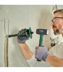 Bosch Зубило плоское, 250x102x81мм, защита руки, CrV