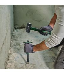 Bosch Зубило плоское, 250x102x81мм, защита руки, CrV