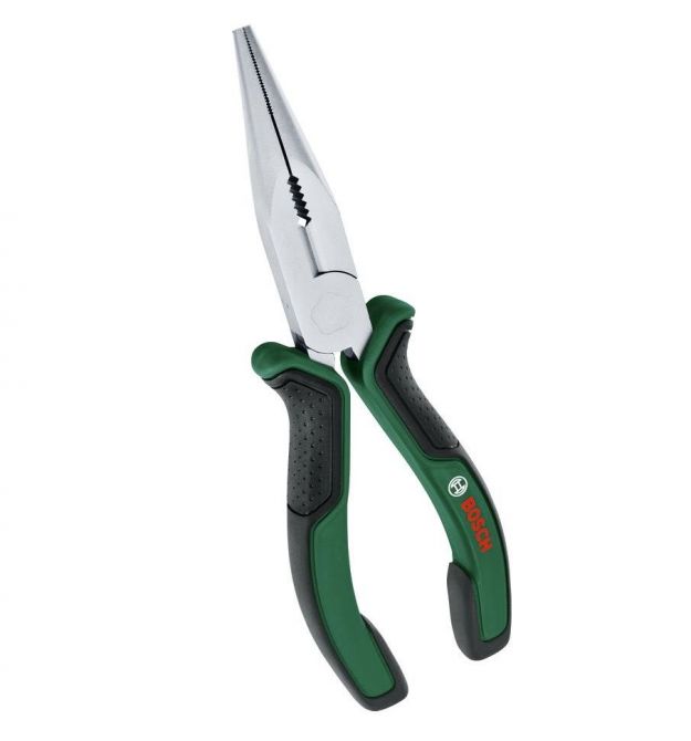 Bosch Плоскогубцы удлиненные прямые, 180мм