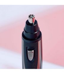 Remington Набор триммеров WORKS для бороды, усов, носа, ушей, сеть+1хАА, чехол, расческа, сталь, черный
