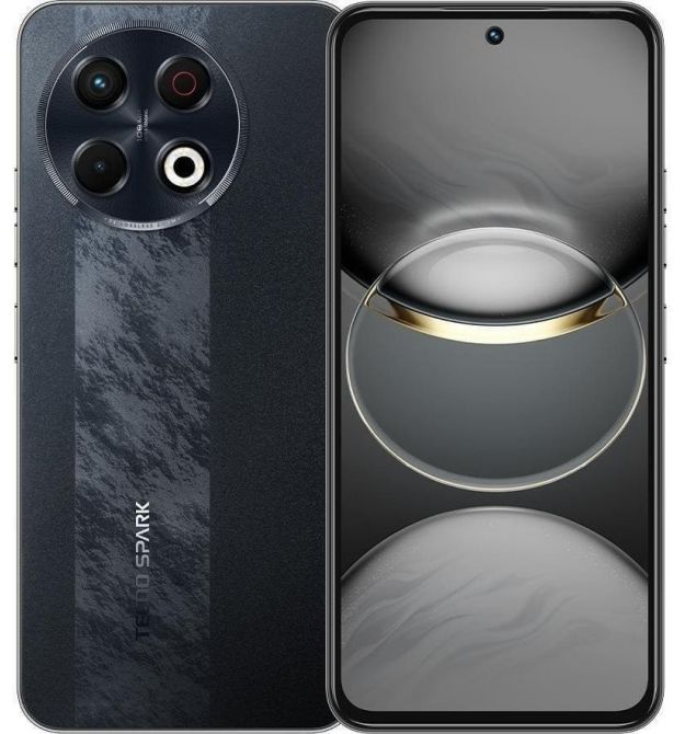 TECNO Смартфон Spark 30 PRO (KL7) 6.78" 8/128ГБ, 2SIM, 5000мА•ч, Obsidian Edge