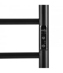 ARDESTO Полотенцесушитель электрический Classik-TR K, 770x430х80мм, таймер-регулятор, сталь, черный матовый
