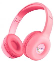 Trust Наушники On-ear Nouna Kids, Wireless, Mic, Розовый