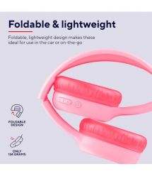 Trust Наушники On-ear Nouna Kids, Wireless, Mic, Розовый
