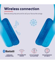 Trust Наушники On-ear Nouna Kids, Wireless, Mic, Синий