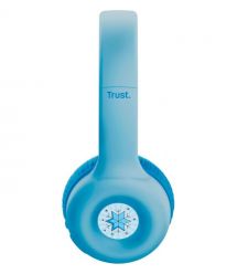 Trust Наушники On-ear Nouna Kids, Wireless, Mic, Синий