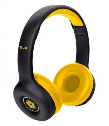Trust Наушники On-ear Nouna Kids, Wireless, Mic, Черный
