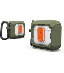 UAG Чехол для AirPods (Gen 4, 2024), Plasma, Olive Drab