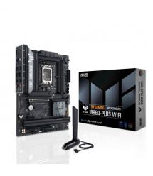 ASUS Материнcкая плата TUF GAMING B860-PLUS WIFI s1851 B860 2xDDR5 M.2 DP HDMI USB Type-C Wi-Fi BT ATX