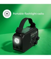 Philips Портативное радио TAR1609 FM/MW, Solar Power, LED Light, Kinetic & Li-ion battery