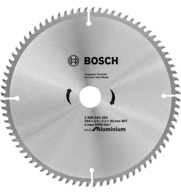 Bosch Диск пильный Eco for Aluminium 254x30-80T