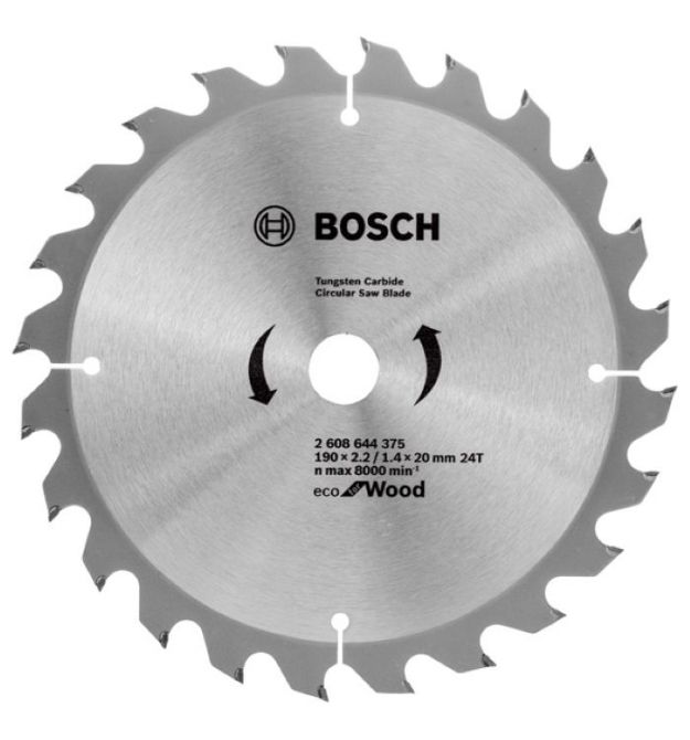 Bosch Диск пильный Eco for Wood 190x2016-24T