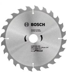 Bosch Диск пильный Eco for Wood 230x30-24T