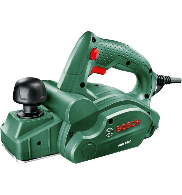 Bosch Рубанок PHO 1500 280Вт 82мм строгание до 1.5мм 2.55кг
