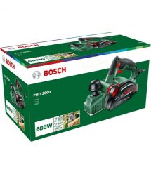 Bosch Рубанок PHO 2000 380Вт 80мм строгание до 2мм 2.58кг