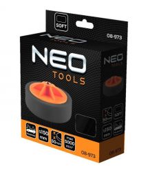 Neo Tools Диск полировальный, губка мягкая, M14, 150x50мм