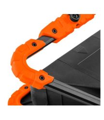 Neo Tools Прожектор на батарейках, треугольный, ААх4, 22x220x45мм, 800лм, 10Вт, 3 функции освещения, белый/красный свет.