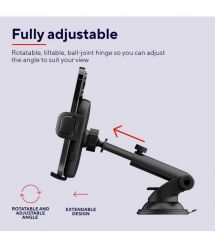 Trust Автомобильный держатель телефона Runo 4-7", черный