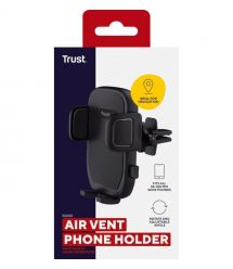 Trust Автомобильный держатель телефона Runo airvent 4-7", черный