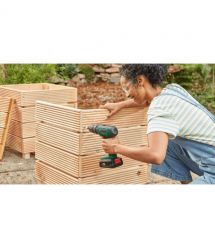Bosch Шуруповерт-дрель аккумуляторная EasyImpact 18V-40 18В 1х1.5А·час 20·38Нм 0-430·0-1650об·мин кейс ЗП 1.4кг