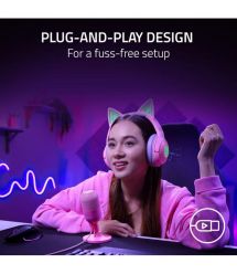 Razer Микрофон геймерский Seiren V3 Mini, Omni, USB-A, 1.2м, quartz