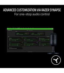 Razer Микрофон геймерский Seiren V3 Mini, Omni, USB-A, 1.2м, чёрный