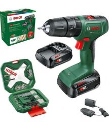 Bosch Шуруповерт-дрель аккумуляторная EasyImpact 18V-40 18В 2х2А·час 20·38Нм 0-430·0-163