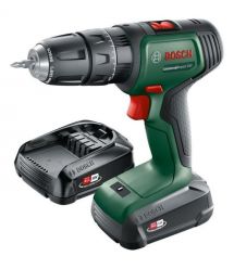 Bosch Шуруповерт-дрель аккумуляторная UniversalImpact 18В 2х1.5А·час 20Нм 0-440·0-1450об·мин кейс ЗП 1.3кг