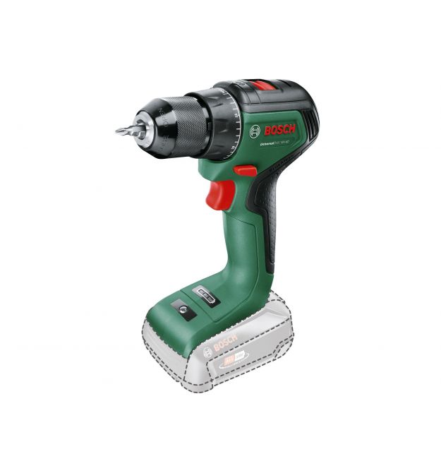 Bosch Шуруповерт-дрель аккумуляторная UniversalDrill 18V-60 18В 60Нм 0-500·0-1900об·мин без АКБ и ЗП 1.3кг