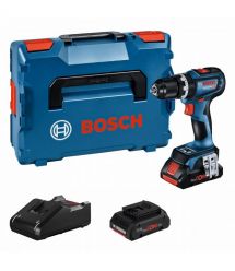 Bosch Шуруповерт-дрель аккумуляторная GSB 18V-90 C 18В 2х4А·час 36·64Нм 0-630·0-2100об·мин 1.2кг