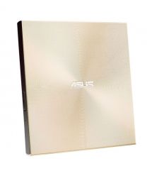 ASUS Привод оптический портативный SDRW-08U8M-U DVD+-R/RW burner M-DISC USB Type-C Slim золотый Retail Box
