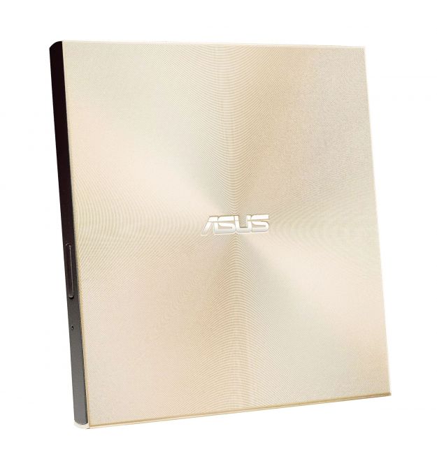 ASUS Привод оптический портативный SDRW-08U8M-U DVD+-R/RW burner M-DISC USB Type-C Slim золотый Retail Box