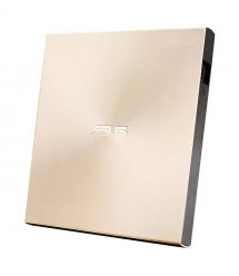 ASUS Привод оптический портативный SDRW-08U8M-U DVD+-R/RW burner M-DISC USB Type-C Slim золотый Retail Box