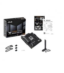 ASUS Материнcька плата TUF GAMING B850M-PLUS WIFI sAM5 B850 4xDDR5 M.2 HDMI DP Wi-Fi BT mATX