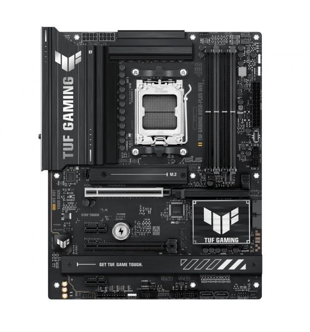 ASUS Материнcька плата TUF GAMING B850-PLUS WIFI sAM5 B850 4xDDR5 M.2 HDMI DP WiFi BT ATX