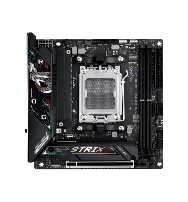 ASUS Материнcька плата ROG STRIX B850-I GAMING WIFI sAM5 B850 2xDDR5 M.2 HDMI USB Type-C WiFi BT mITX