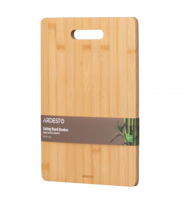 ARDESTO Доска кухонная Midori, 28х21х1см, бамбук