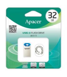Apacer Накопитель 32GB USB 2.0 Type-A AH111 Blue