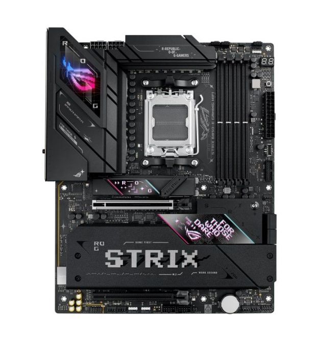 ASUS Материнcька плата ROG STRIX B850-E GAMING WIFI sAM5 B850 4xDDR5 M.2 HDMI DP USB Type-C WiFi BT ATX