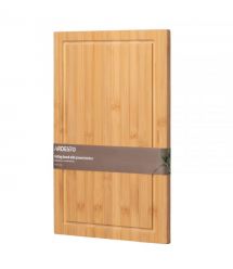 ARDESTO Доска кухонная с желобом Midori, 40х28х1.5см, бамбук