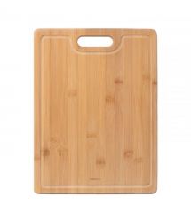 ARDESTO Доска кухонная с желобом Midori, 33х24х1.5см, бамбук