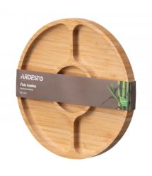 ARDESTO Менажница Midori, 20х1.6см, бамбук