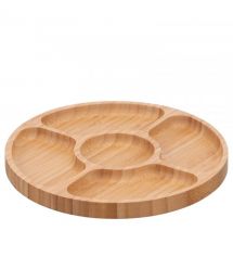 ARDESTO Менажница Midori, 20х1.6см, бамбук