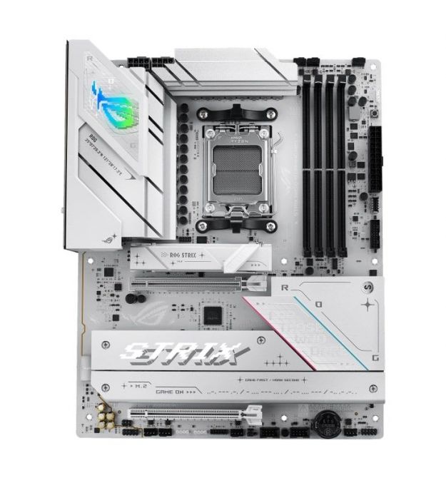 ASUS Материнcька плата ROG STRIX B850-A GAMING WIFI sAM5 B850 4xDDR5 M.2 HDMI DP WiFi BT ATX белый