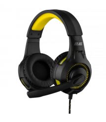 2E Gaming Гарнитура игровая HG300, mini-jack/dual 3.5mm, LED, 2м, чёрный