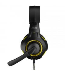 2E Gaming Гарнитура игровая HG300, mini-jack/dual 3.5mm, LED, 2м, чёрный