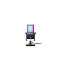 Cherry Xtrfy Микрофон гейминговый NGALE R, Cardioid, USB-A, 2м, RGB, черный