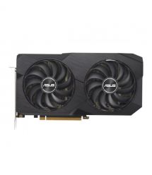 ASUS Видеокарта Radeon RX 7600 8GB GDDR6 DUAL OC EVO DUAL-RX7600-O8G-EVO
