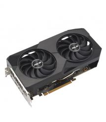 ASUS Видеокарта Radeon RX 7600 8GB GDDR6 DUAL OC EVO DUAL-RX7600-O8G-EVO